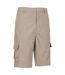 Mens Explore Cargo Shorts Beige Mountain Warehouse-4