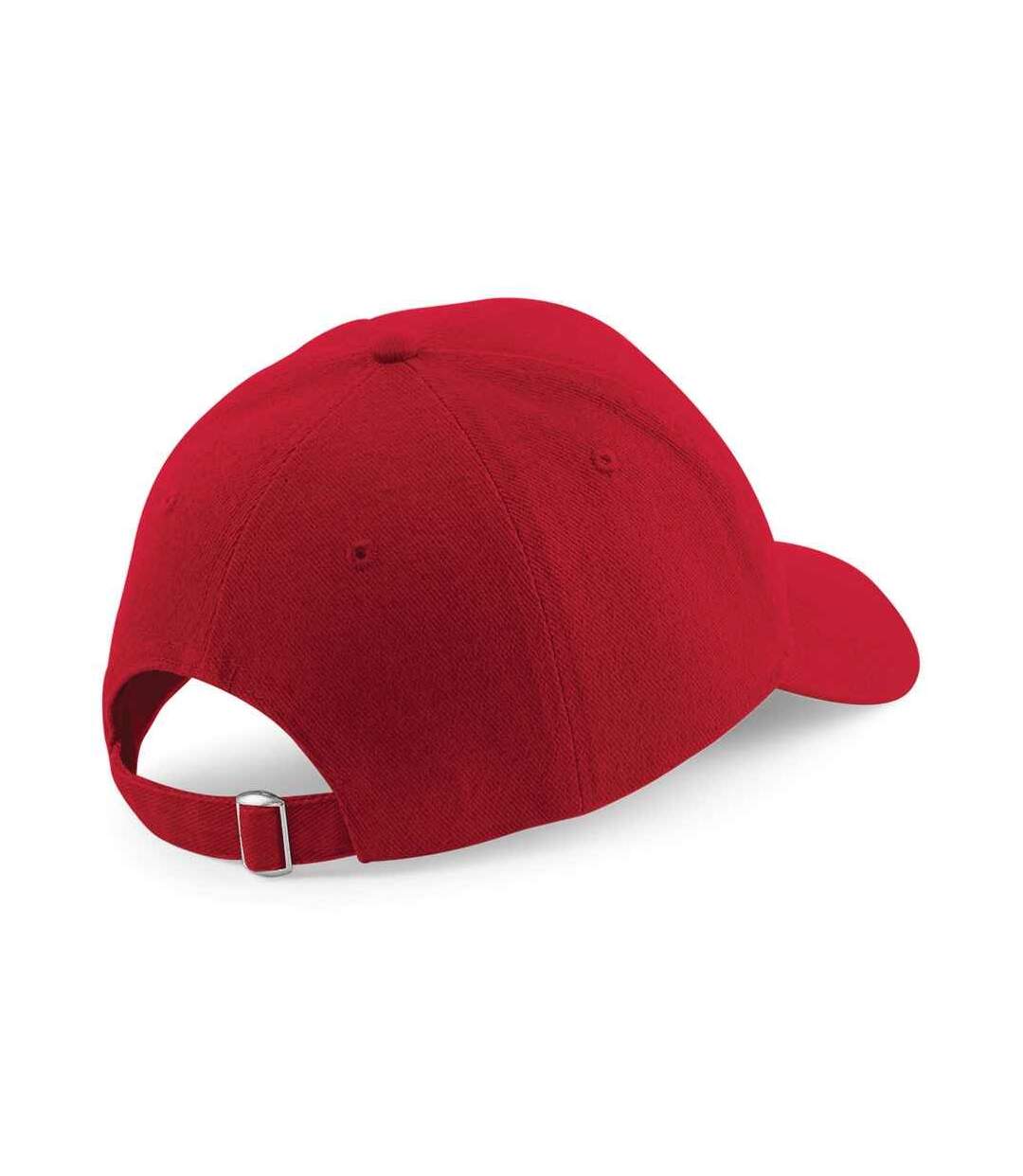 Casquette pro-style rouge classique Beechfield-2