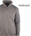 CHALLENGER PRODIGE3 — Sweat molleton col camionneur taupe chiné : chaleur et style technique-4