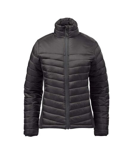 Womens/ladies Montserrat Thermal Jacket Black Graphite Stormtech