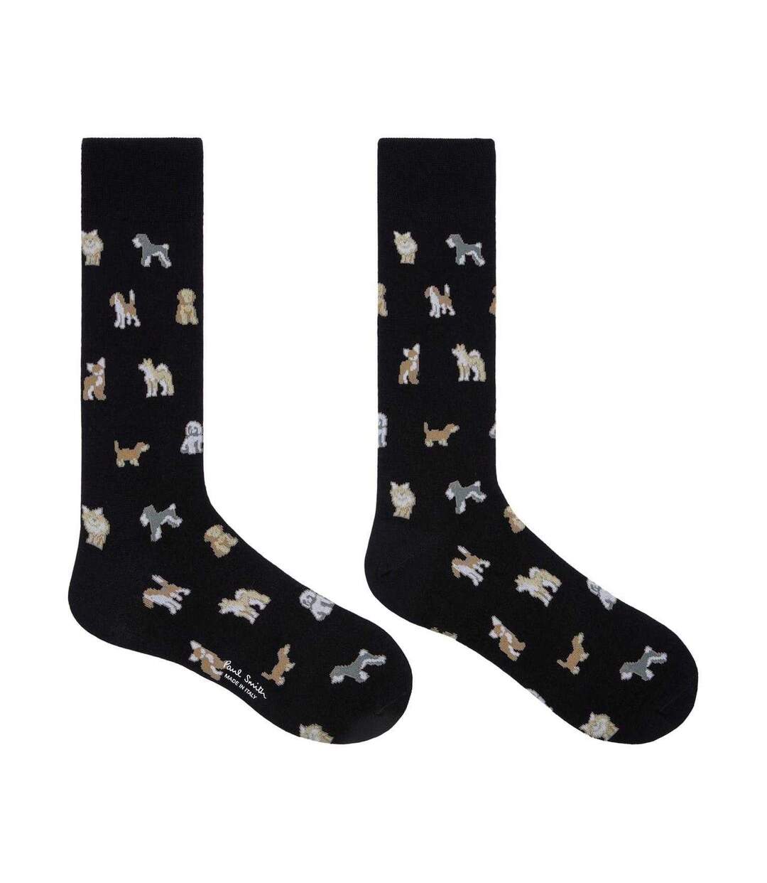 Chaussettes Motif/style Chien Homme Noir Paul Smith-2