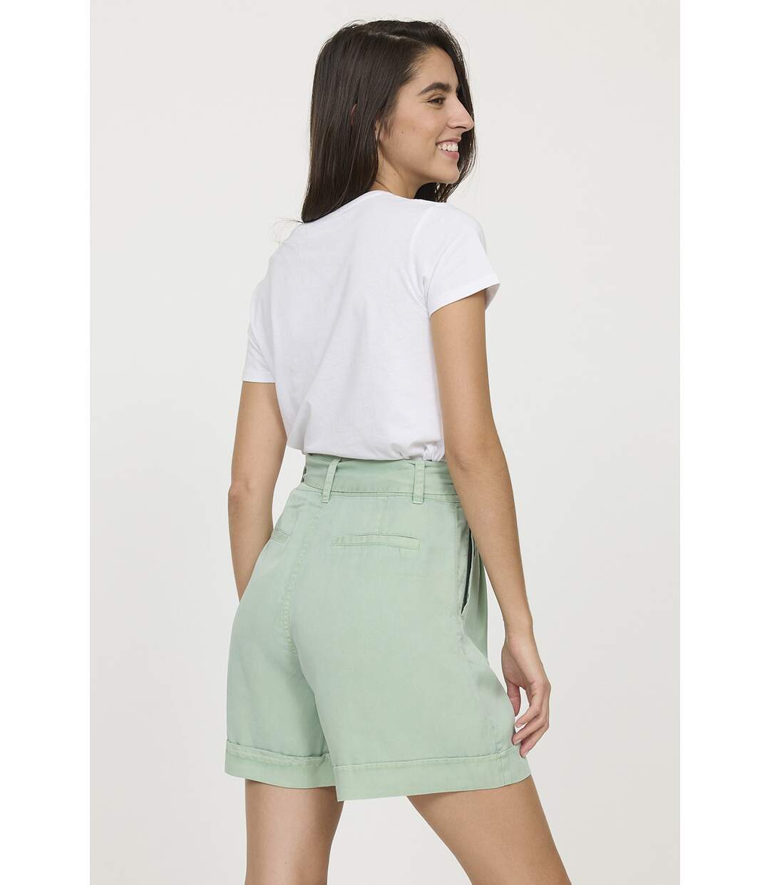 Short tencel regular NADA-2