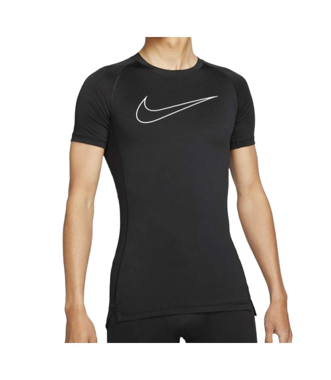 T-shirt de Compressions Noir Homme Nike Tight - S-1