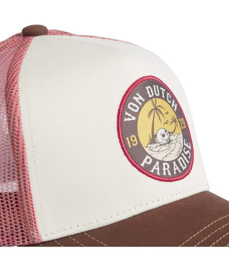 Casquette trucker avec filet en sergé de coton et broderie Surf Para Vondutch