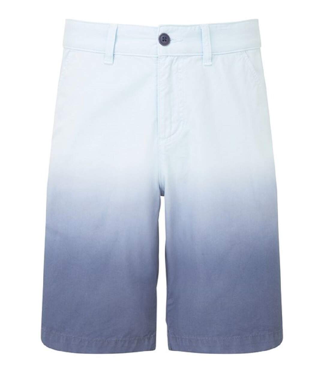 Bermuda short chino dip-dye - Homme - WB904 - bleu-1