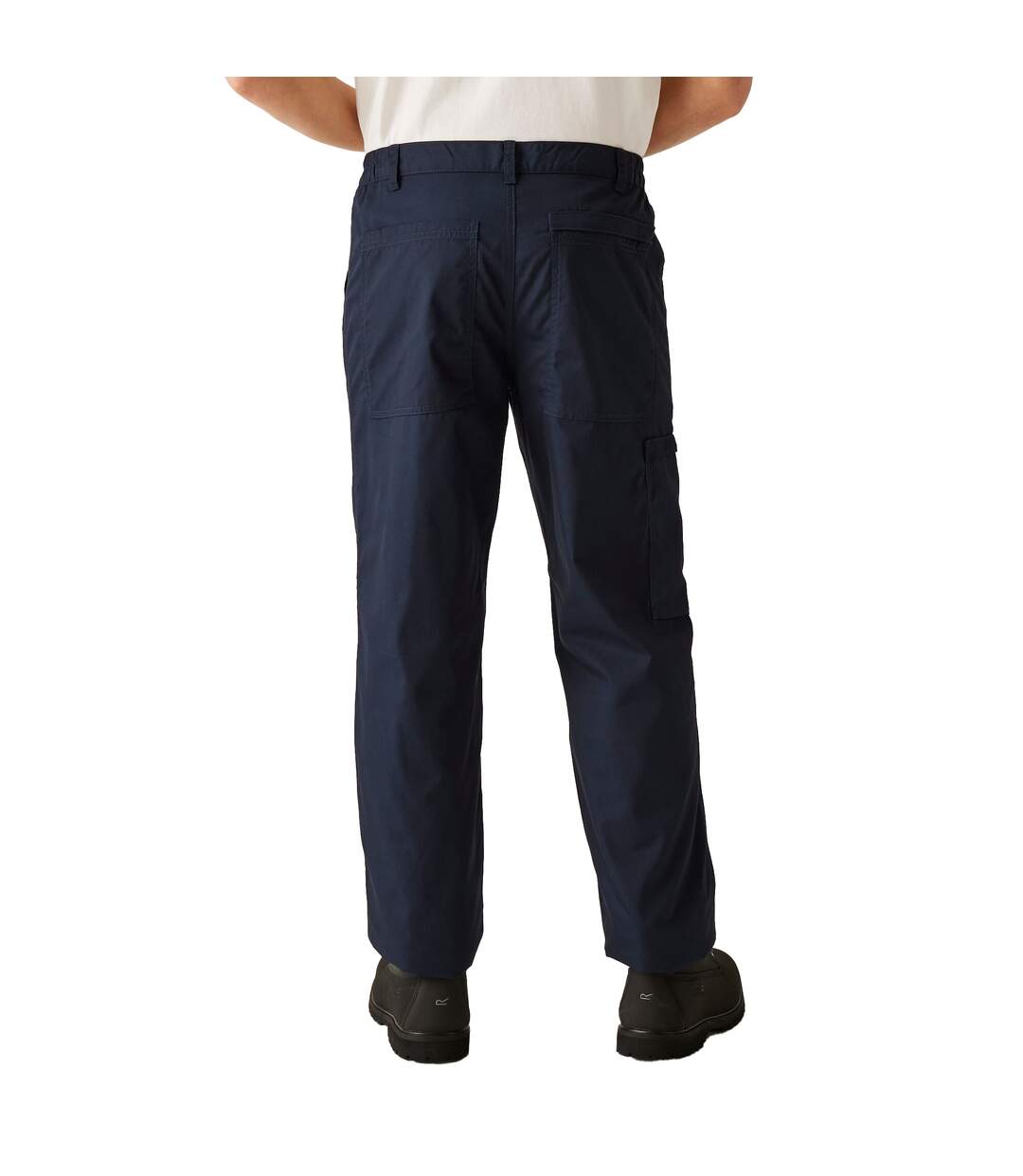 Pantalon De Travail, Coupe Courte Homme Bleu Marine Regatta-3
