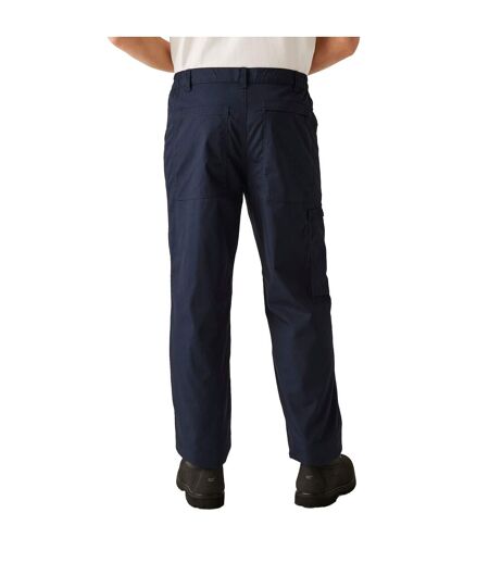 Pantalon De Travail, Coupe Courte Homme Bleu Marine Regatta