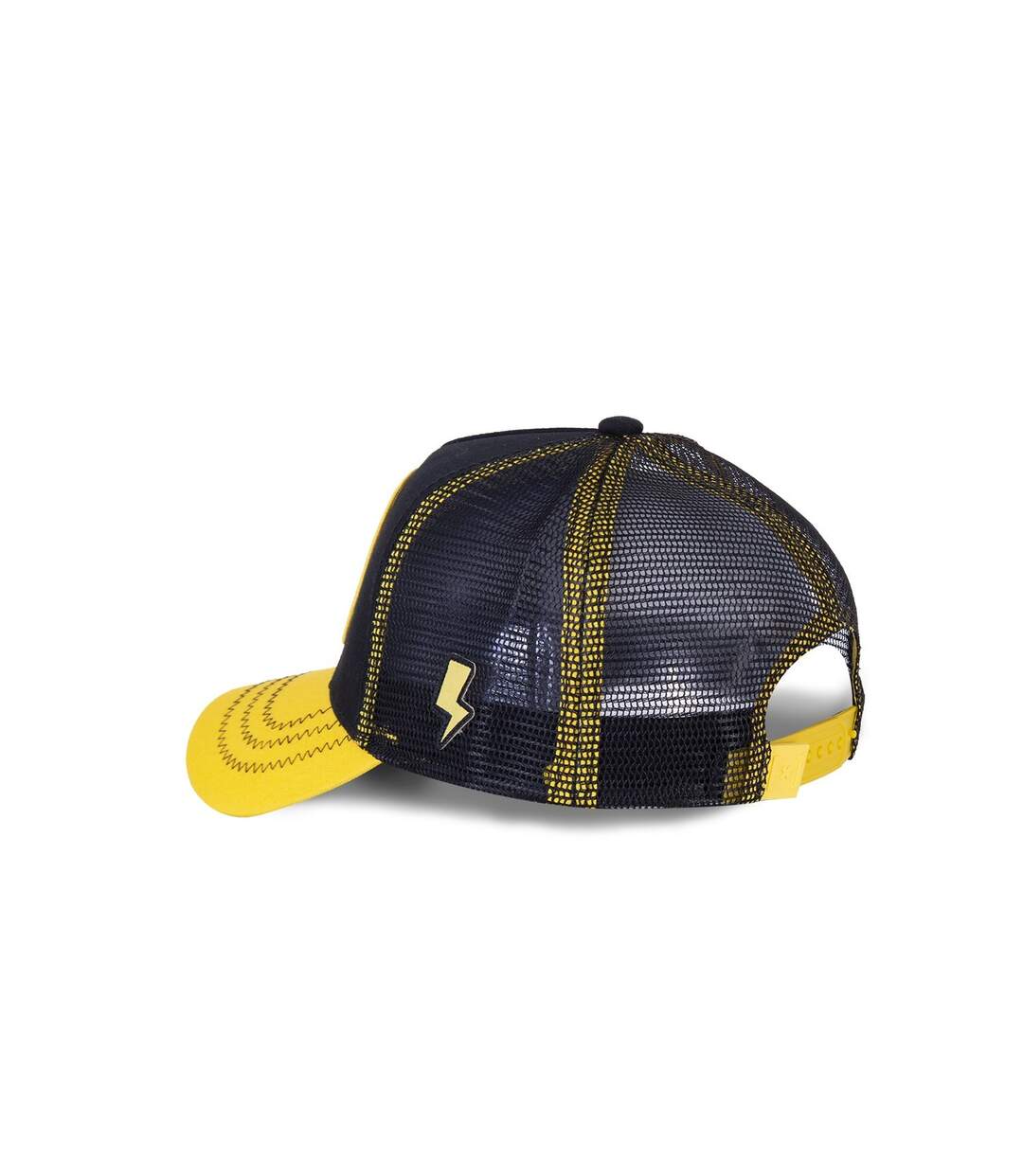 Casquette Capslab trucker Pokemon Pikachu Noir Visière Jaune Capslab-4