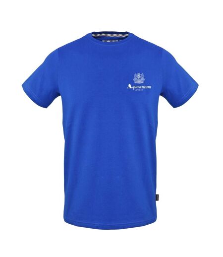 T-shirt Homme Bleu Ciel Aquascutum