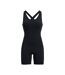 Womens/ladies Meridian Short Bodysuit Black Under Armour-2