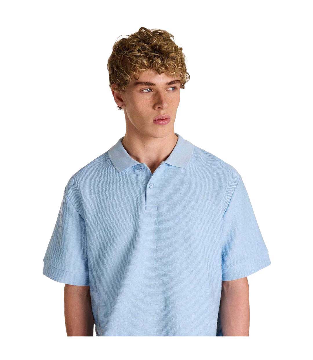 Mens Ottoman Polo Shirt Sky Blue Prevu-4