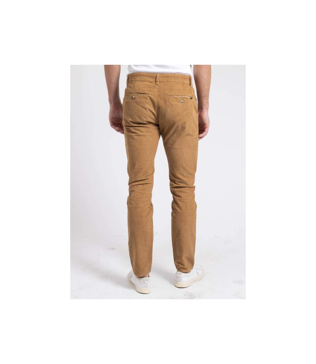 Pantalon chino pur coton velours côtelé VARENNES-2