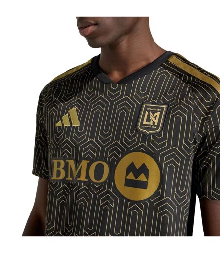Mens Adidas Home Jersey Black Gold Los Angeles FC