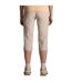Pantacourt Kiwi Pro Femme Blanc Cassé Craghoppers-3