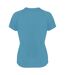 Spiro Womens/Ladies Sports Dash Performance Training T-Shirt (Aqua/Grey) - UTRW1475