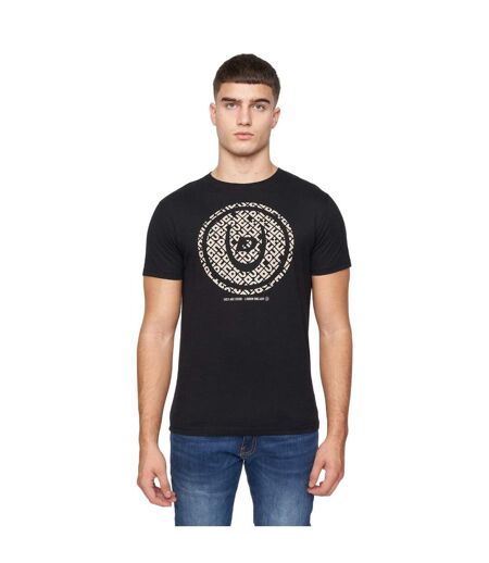 T-shirt brodsky homme noir Duck and Cover