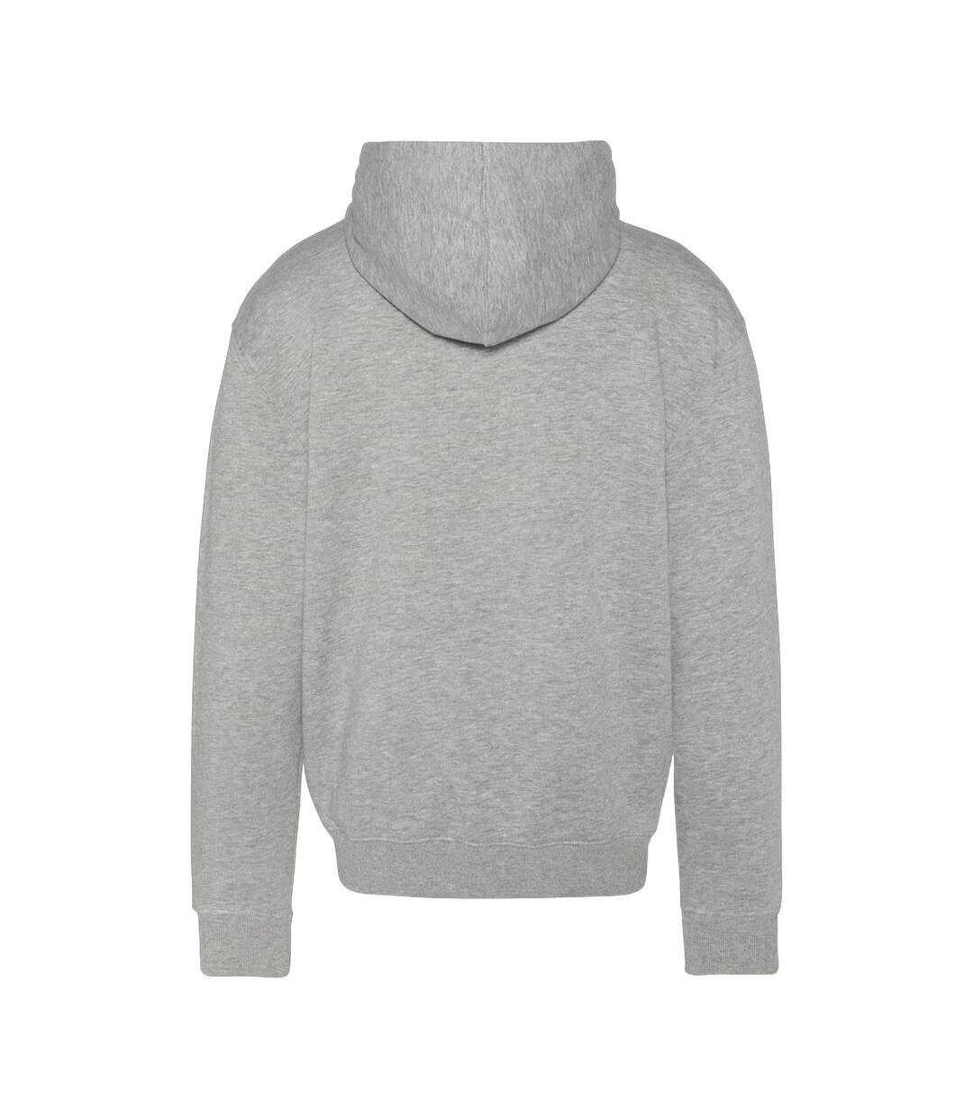 Sweat à capuche gris homme schott cap petit - l-2