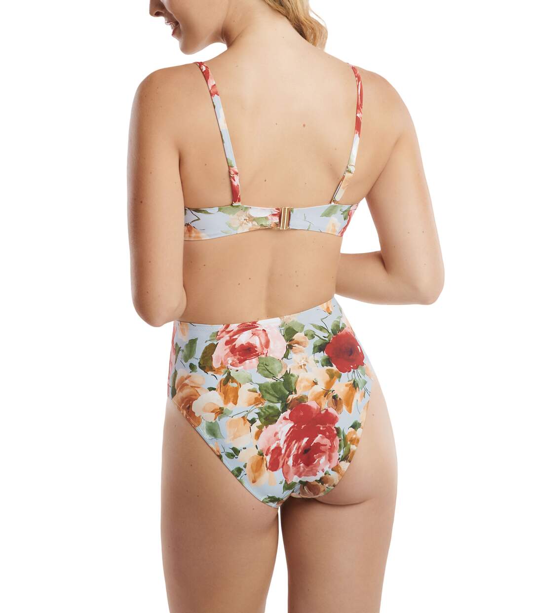 Haut maillot de bain bandeau préformé Hawaii Lisca-5