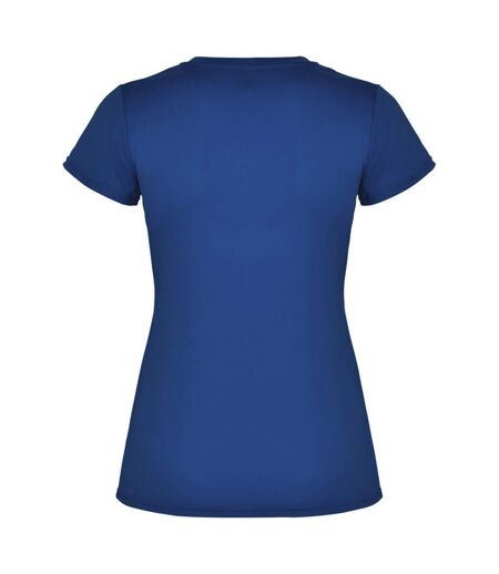 Roly Womens/Ladies Montecarlo Short-Sleeved Sports T-Shirt (Royal Blue)