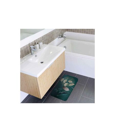 Tapis de Bain Microfibre Ginkoblue 45x75cm Vert