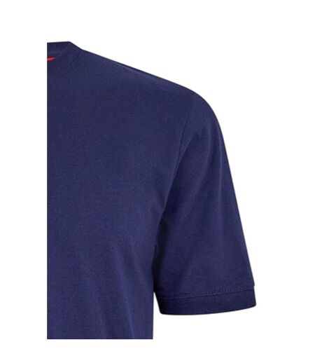 Mens Diragolino Chest Logo T-shirt Navy Hugo