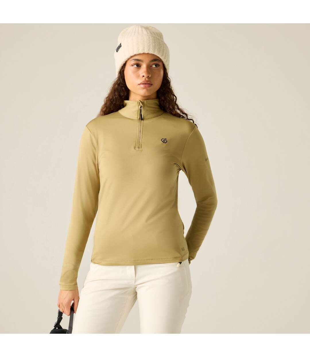 Haut De Sport Lowline Femme Beige Dare 2B-1