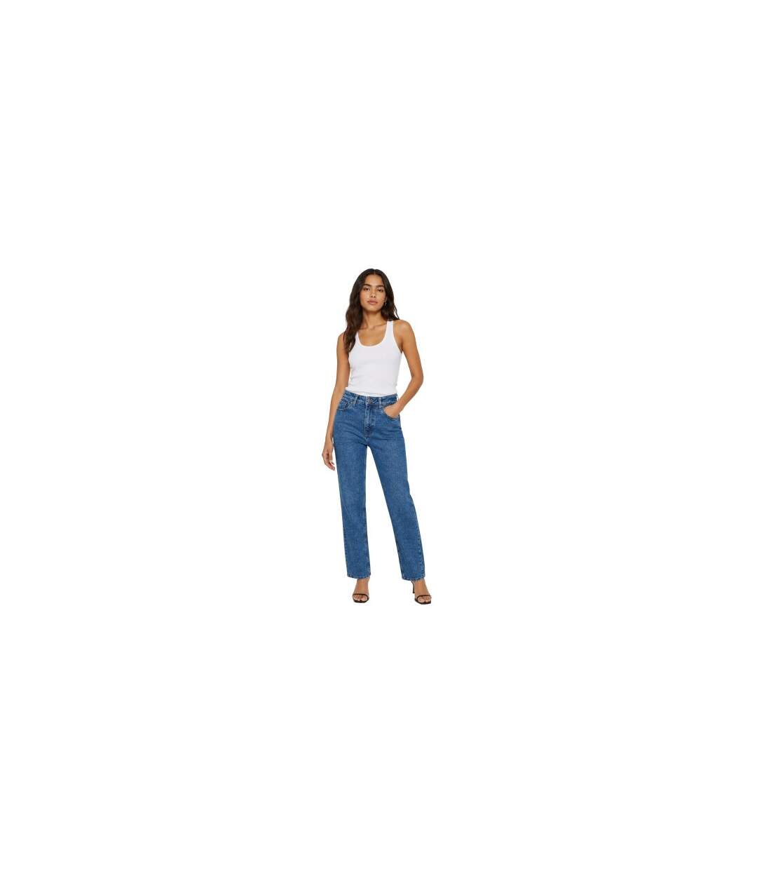 Jean Femme Bleu Ciel Noisy May-1