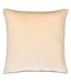 Bloomsbury velvet cushion cover 50cm x 50cm ivory Paoletti