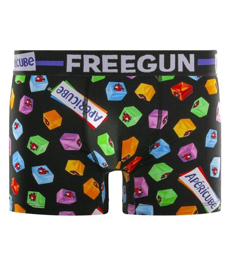 Lot de 4 boxers homme en coton la Vache qui Rit Freegun