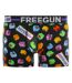 Lot de 4 boxers homme en coton la Vache qui Rit Freegun-4