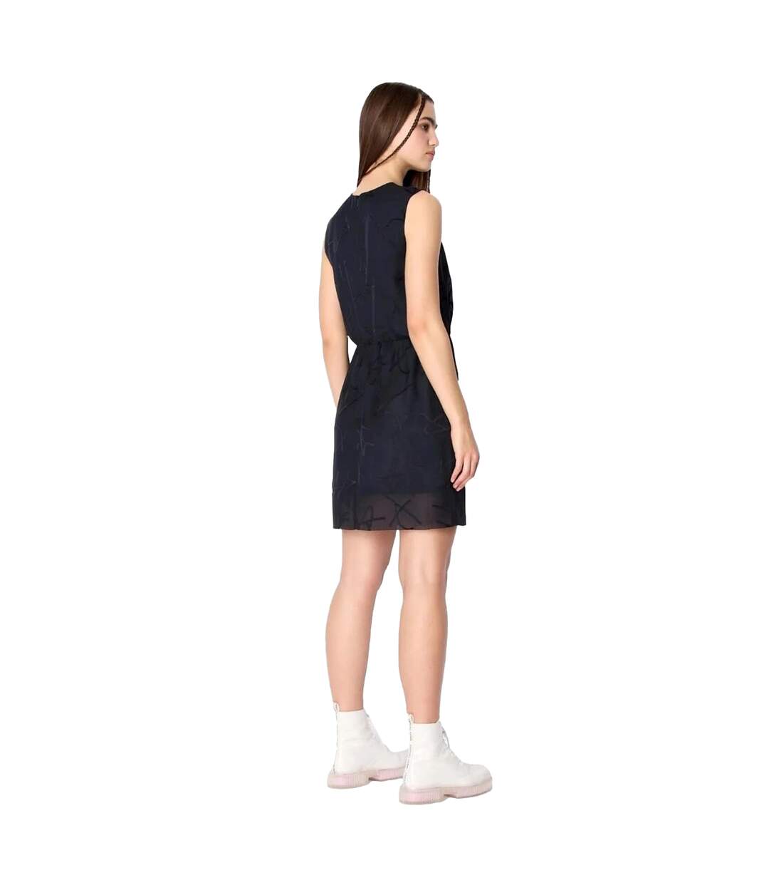 Robe Femme Bleu Marine Armani Exchange-3