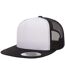 Casquette Trucker Classic Blanc Noir Yupoong-1