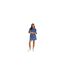Womens/ladies Denim Collared Boxy Mini Shirt Dress Medium Blue Calvin Klein-1