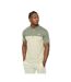 Polo Castlebay Homme Vert Kaki Clair Crosshatch-2