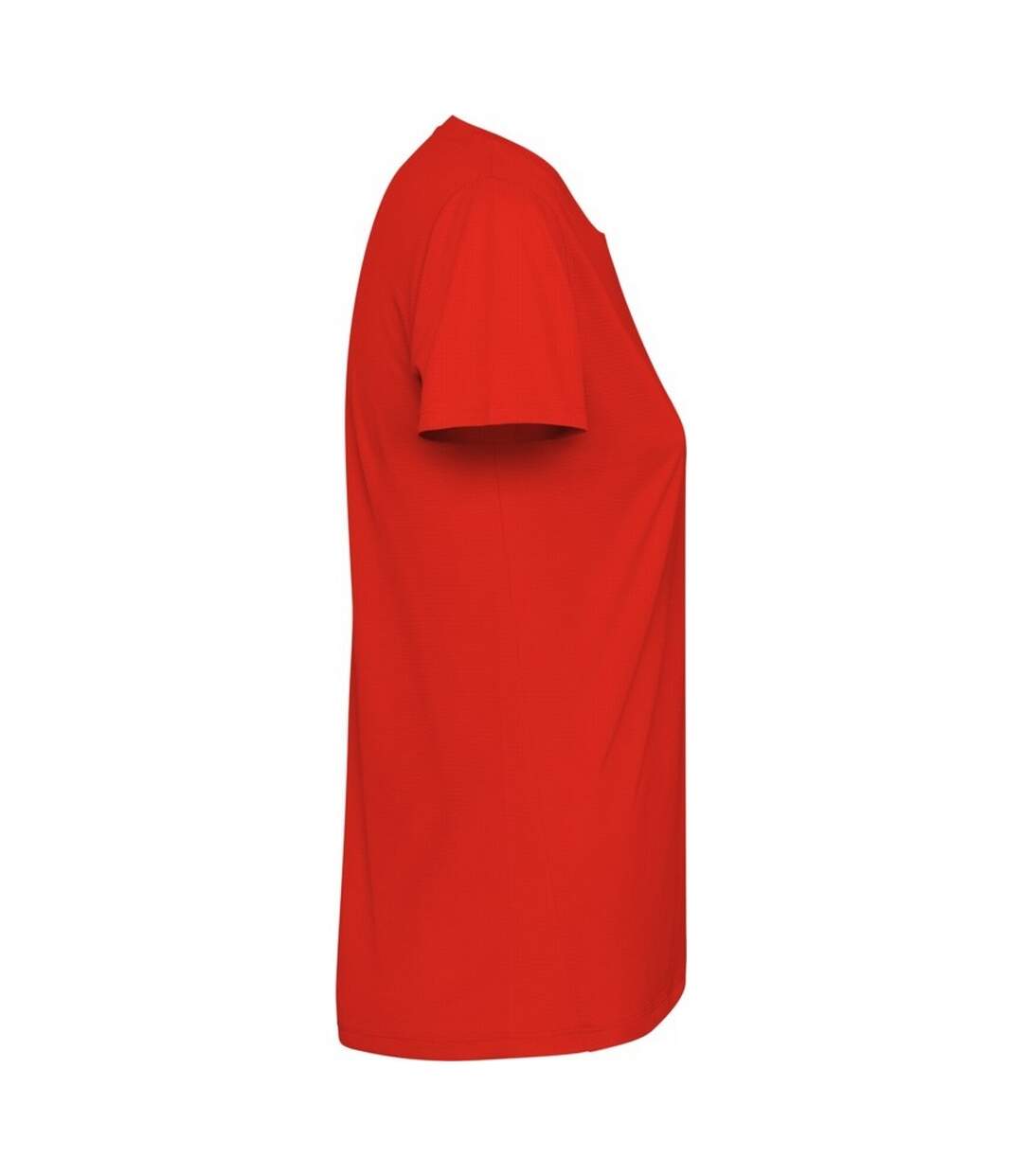 Womens/ladies Estoril Short-sleeved T-shirt Red Roly-4