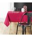 Nappe Jacquard Déco Debbie 140x240cm Rouge-3