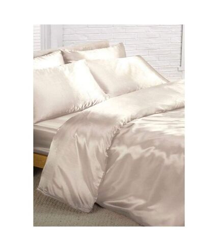 Satin Duvet Set (Cream) - UTAG1280