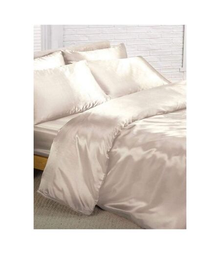 Satin Duvet Set (Cream)