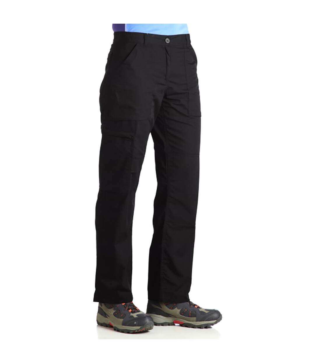 Regatta Ladies New Action Trouser (Long) / Pants (Black) - UTBC836-1