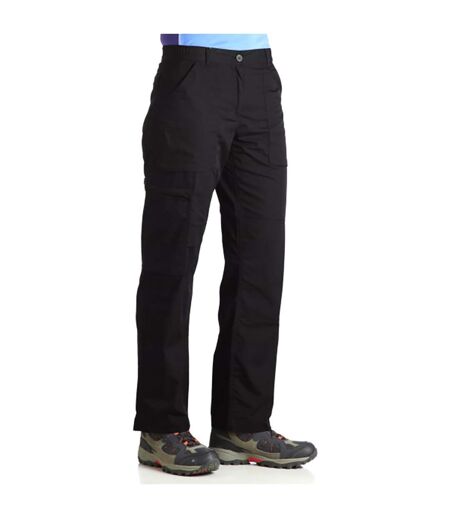 Regatta Ladies New Action Trouser (Long) / Pants (Black) - UTBC836