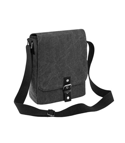 Sac à bandoulière taille unique vieux noir Quadra