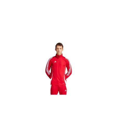 Sweat Entraînement Tiro Homme Rouge Adidas