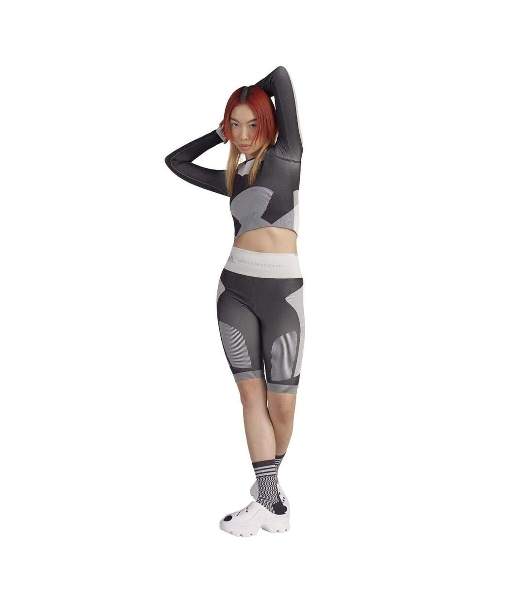 Cuissard De Cyclisme Stella Mccartney Femme Noir Adidas-4
