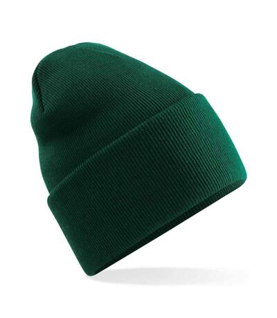 Beechfield Unisex Adult Original Recycled Deep Cuffed Beanie (Bottle Green) - UTPC5301