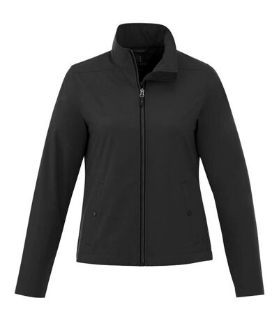Elevate Karmine Womens/Ladies Softshell Jacket (Black) - UTPF2228