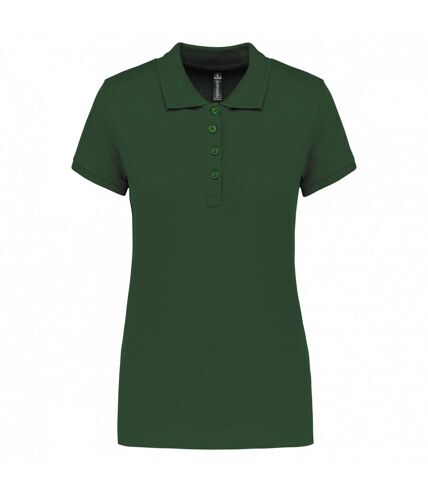 Kariban Womens/Ladies Pique Polo Shirt (Forest Green) - UTPC6891