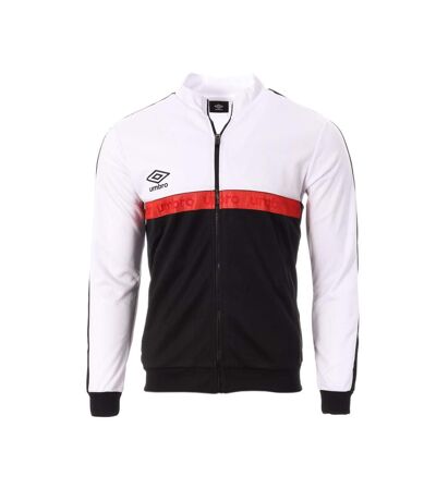 Veste blanches homme umbro track jackt - l
