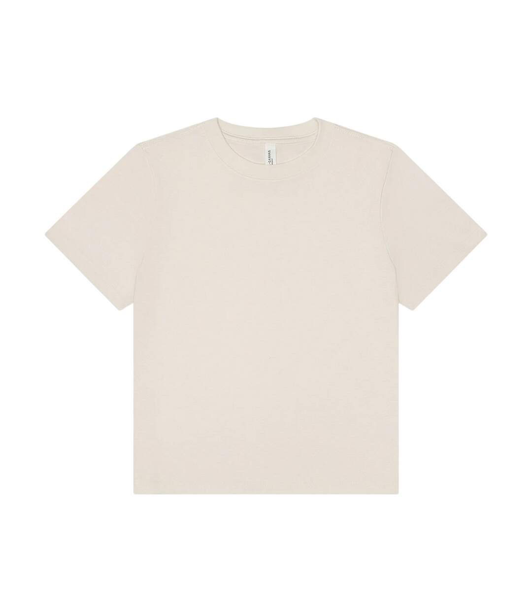 T-shirt Femme Vieux Blanc Bella + Canvas-1