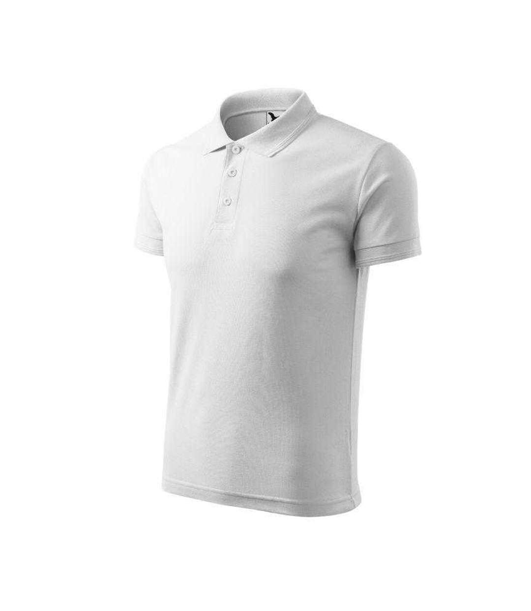 Polo Homme Blanc Malfini-3