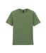 T-shirt Adulte Vert Kaki Gildan-1